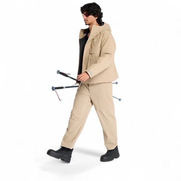 Nike ACG PrimaLoft Skull Peak Storm-FIT ADV Jacket Khaki Men's SMALL Snow Ski - Picture 3 of 15